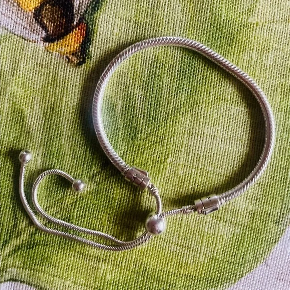 Pandora Snake Chain Slider Bracelet - Picture 3 of 4